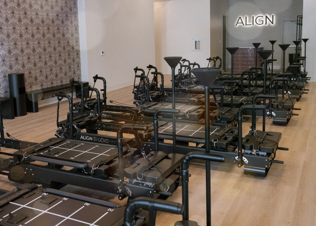 Sculptformer machines lined up inside the Align Studio